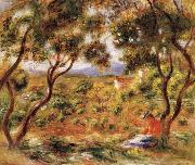 The Vines at Cagnes Pierre Renoir